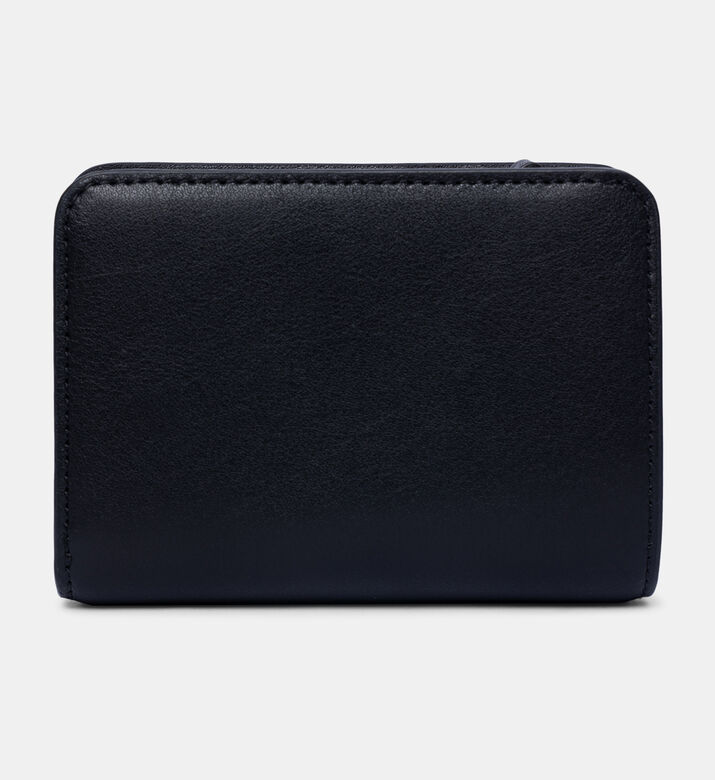 المحفظة الجلدية الصغيرة المدمجة