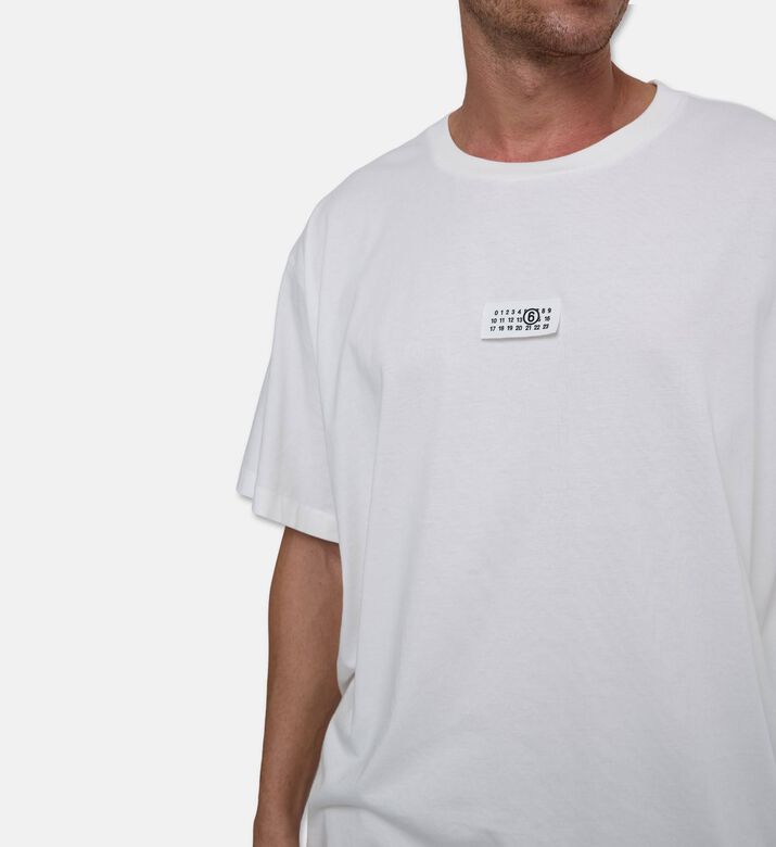 MM6 Logo-print Short-sleeve T-shirt, Model View