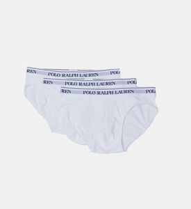 سراويل داخلية قطنية منخفضة الارتفاع 3 قطع