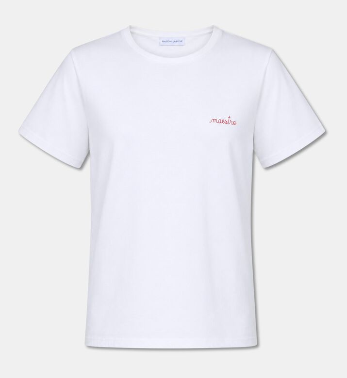 Maison Labiche Embroidered Crewneck T-shirt, Packshot View