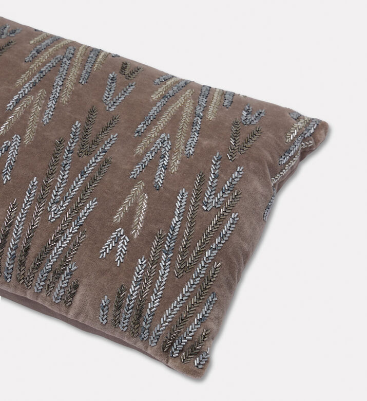 Home Deco and More Azura Beadwork Filled Cushion, Packshot View