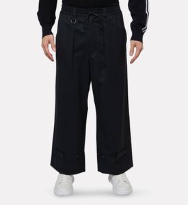 Y-3 Elastic Waistband Wide-leg Pants, Model View