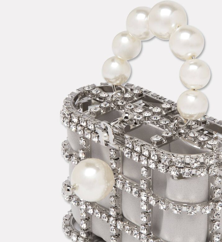 Rosantica Charm Holli Pocket, Silver, Packshot View