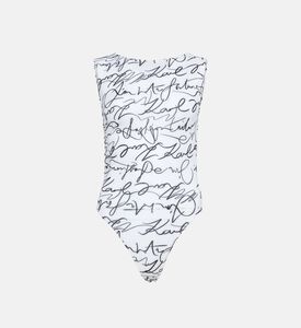 بودي سوت مطبوع بالكامل بشعار العلامة التجارية