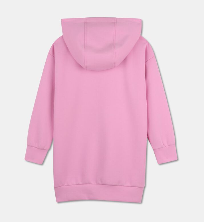 Karl Lagerfeld Hooded Graphic Sweatshirt Dress, Packshot View