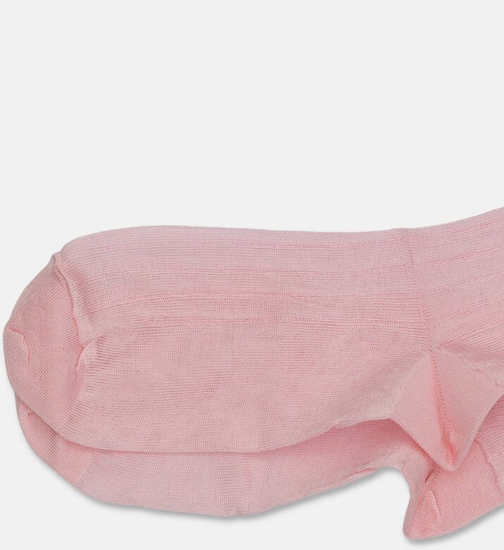 Patou Logo-detail Mid-calf Socks, Purple, Packshot View