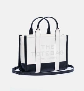 حقيبة يد مقسمة بألوان متوسطة الحجم