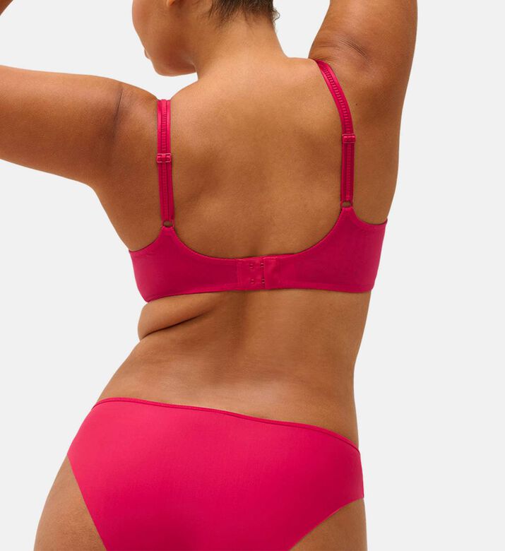 حمالة صدر كاملة بحشوة مزينة بتطريز أزهار