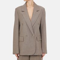 Double-breasted Flap Pockets Jacket