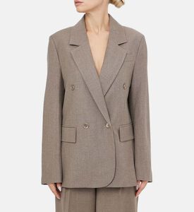 Double-breasted Flap Pockets Jacket