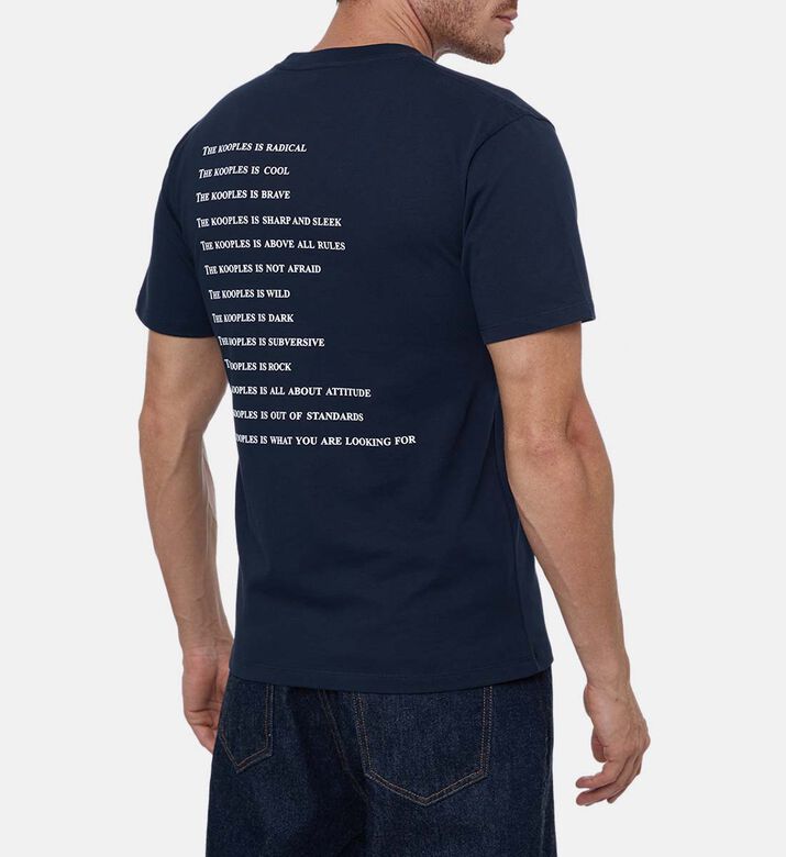 The Kooples What Is Crewneck T-shirt, Model View