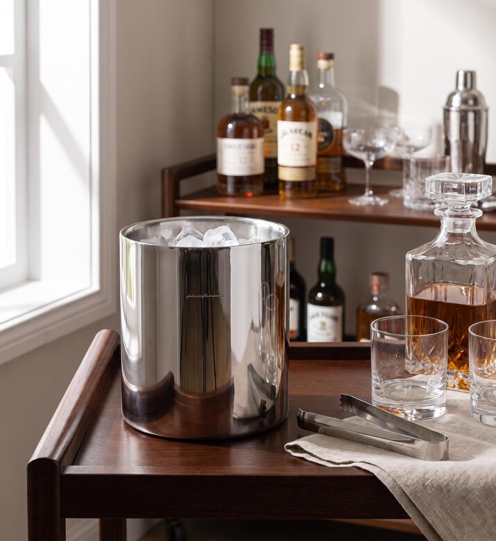 Mepra Stainless Insulated Ice Bucket, Model View