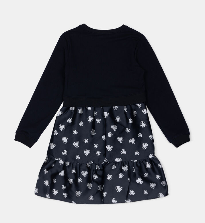 Little Hearts Cotton Crepe Dress Little Hearts Cotton Crepe Dress
