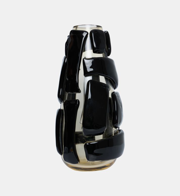 Crystal Patchwork Tall Vase