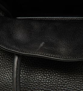 Hermes Preowned Hermes Noir Togo Leather Palladium Finish Birkin 30 Bag, Packshot View