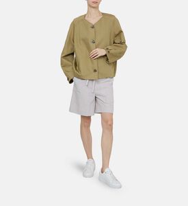 Damia Cotton Linen Short Jacket