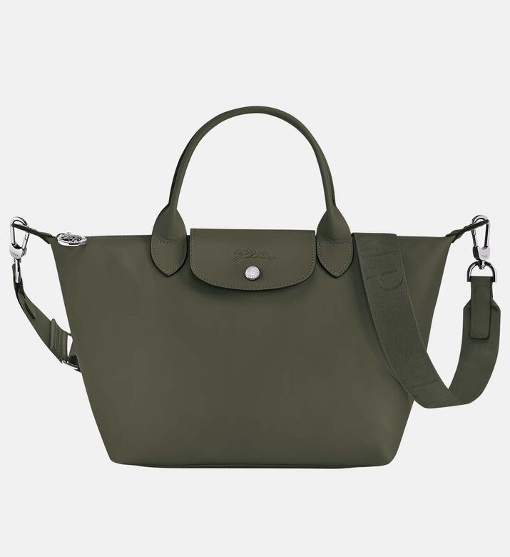 Longchamp Le Pliage Xtra S Handbag, Dark-green, Packshot View