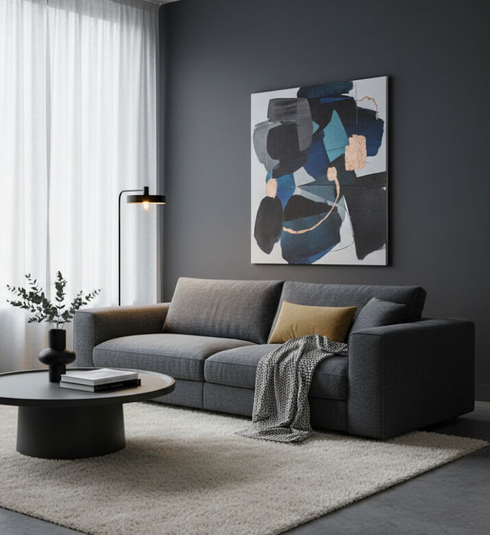 Home Deco and More Shana 4-seater Sofa, Packshot View