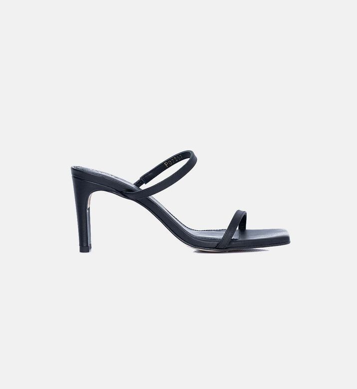 Cannes Strap Leather Mules