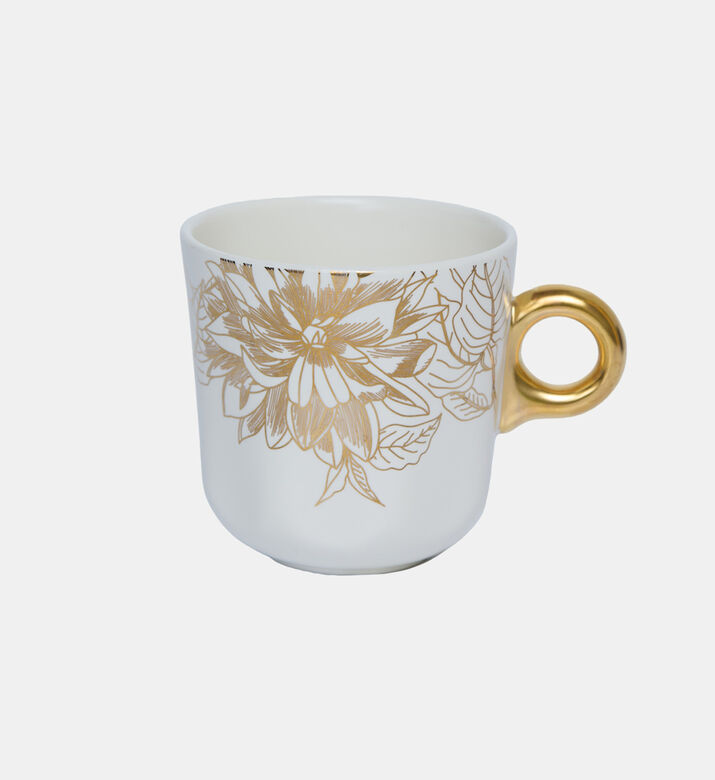 كوب بطبعة أزهار