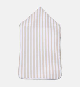 Boss Striped Interlock Baby Nest, Grey, Packshot View