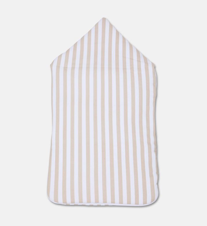 Boss Striped Interlock Baby Nest, Grey, Packshot View