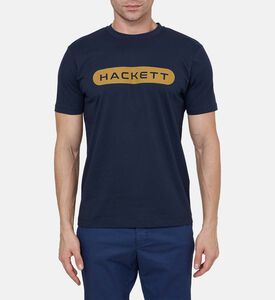 تيشيرت قطن بطبعة شعار