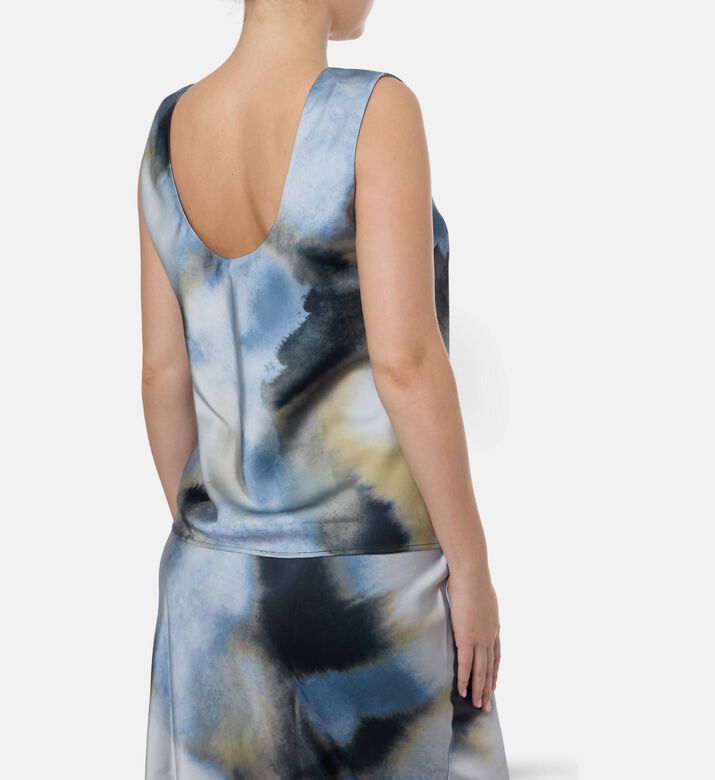 Samsoe Sasumma Sleeveless Print Top, Model View