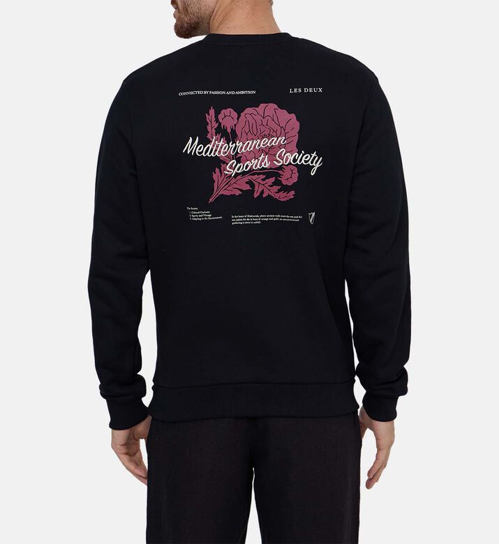 Cotton Long-sleeve Sweatshirt