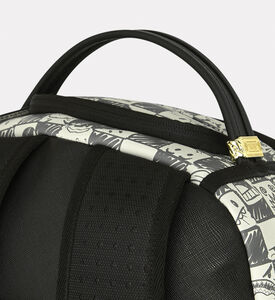 Sprayground Backpack Dlxsv Cream Check, Packshot View