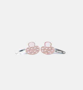 Mushroom Hair Clips Set