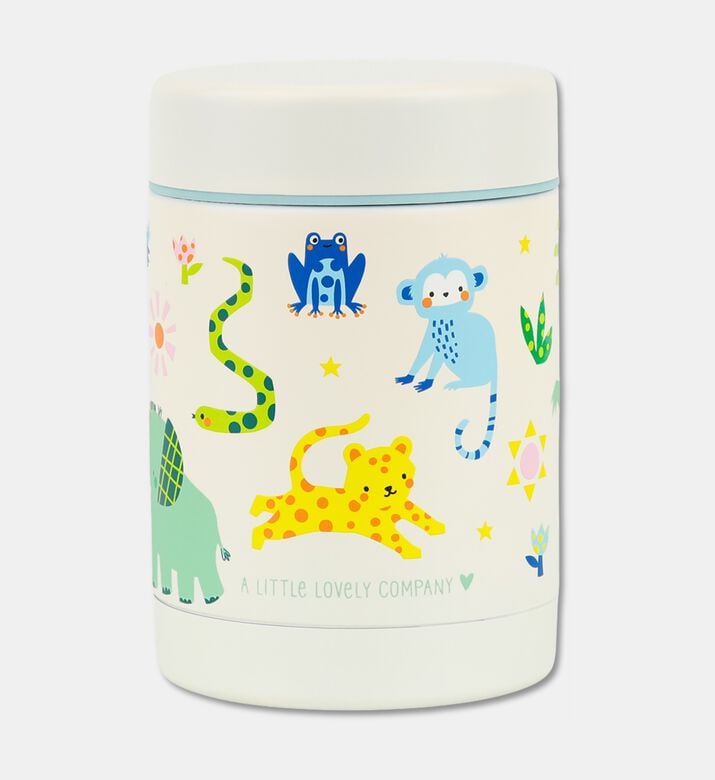 A Little Lovely Company Food Jar 300ml - Jungle, Packshot View