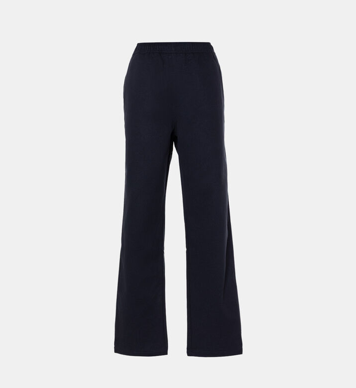Elasticated Waistband Wide-leg Pants