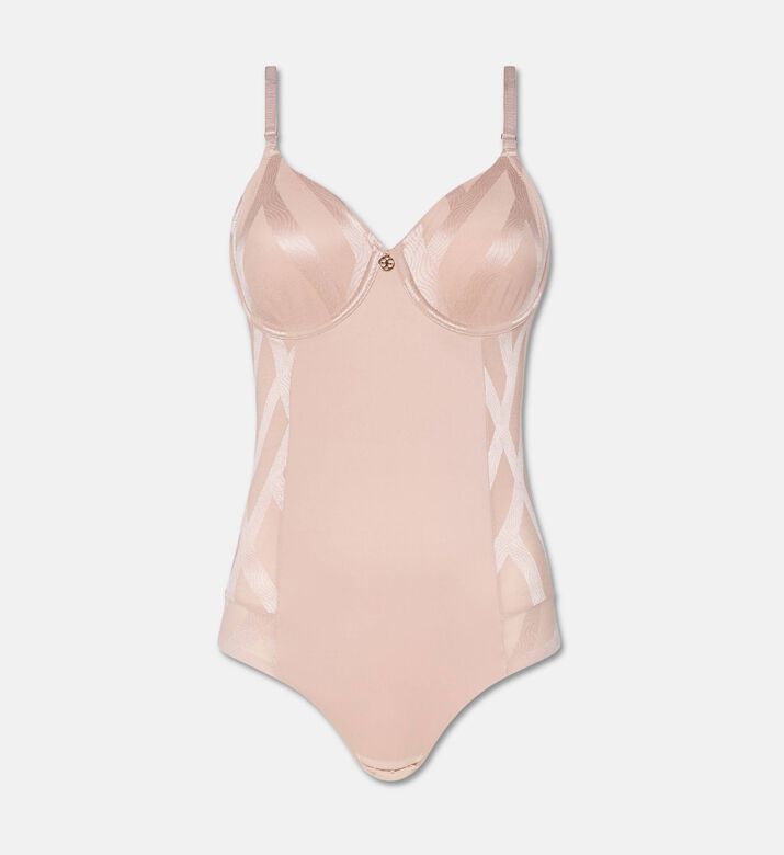 Chantelle Sculpting Geometric Mesh Bodysuit, Packshot View