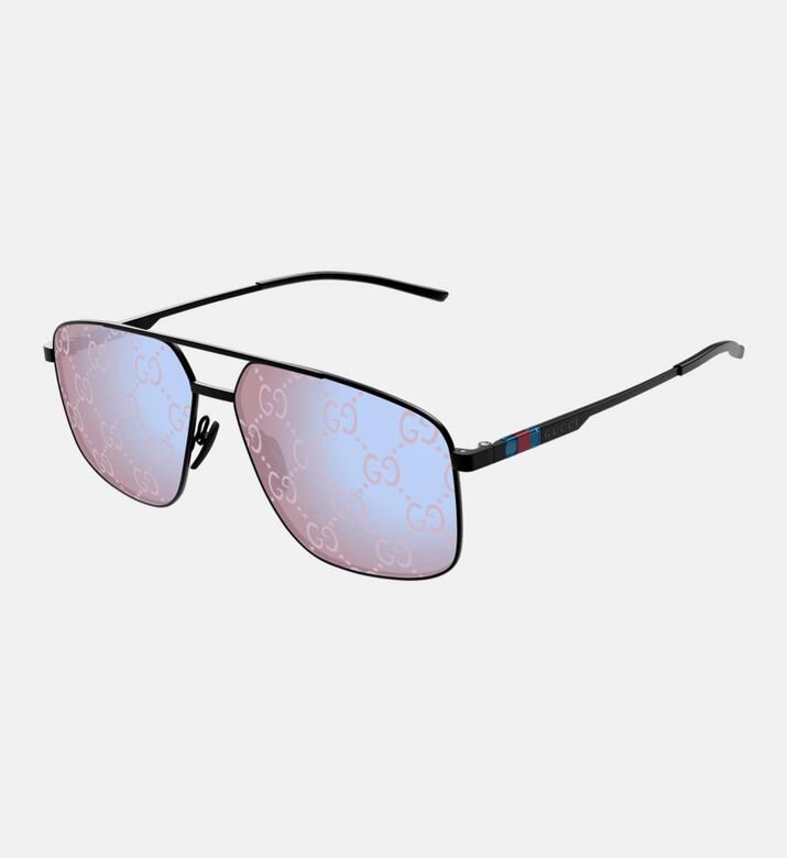 All-over Logo-print Pilot Sunglasses 60