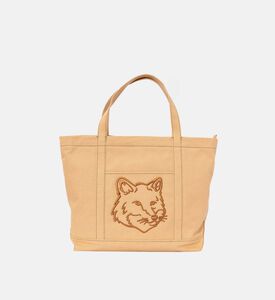 حقيبة قماشية بشعار رأس ثعلب