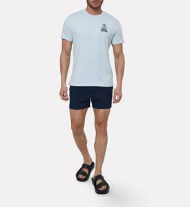 Maison Labiche Chess Dog Embroidered T-shirt, Model View