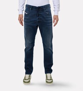 Diesel Elastic Waistband Slip Pockets Pants, Model View