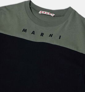 Logo-print Two-tone T-shirt