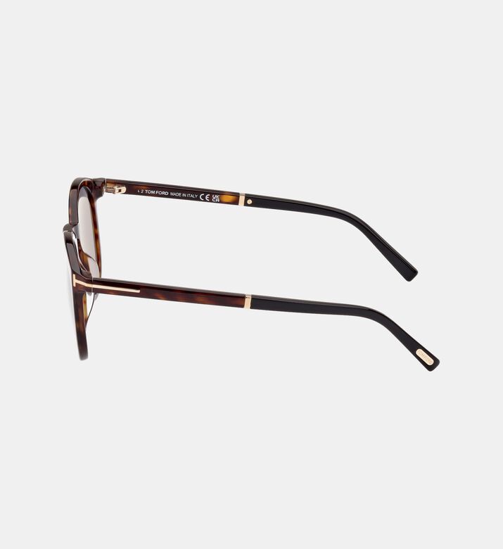 Classic Round Side Logo Sunglasses 51