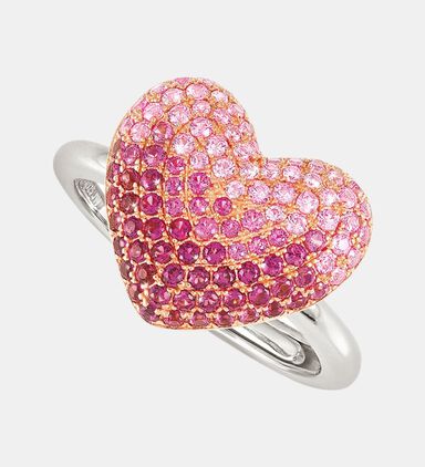 Crysalis Large Heart-shaped Ring
