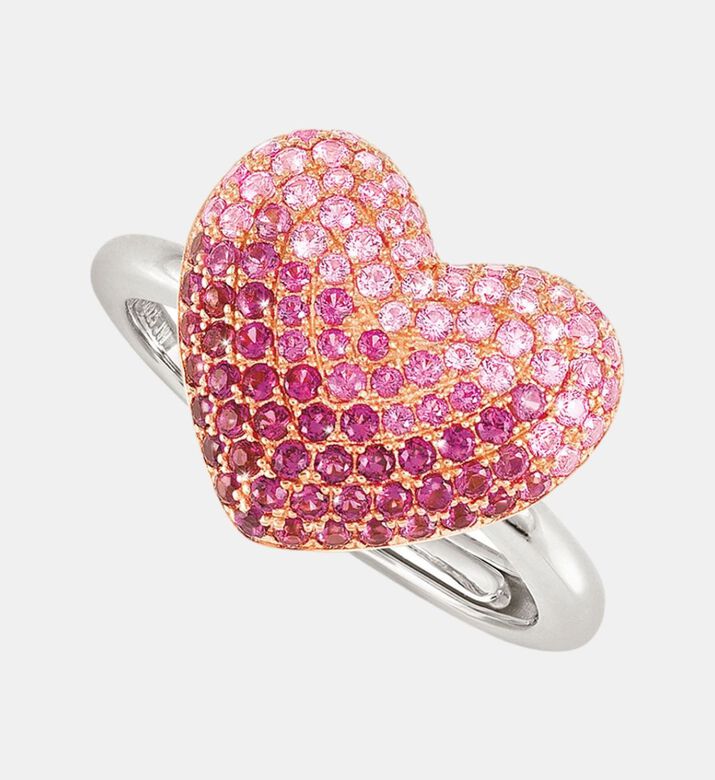 Crysalis Large Heart-shaped Ring