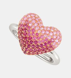 Crysalis Large Heart-shaped Ring Crysalis Large Heart-shaped Ring