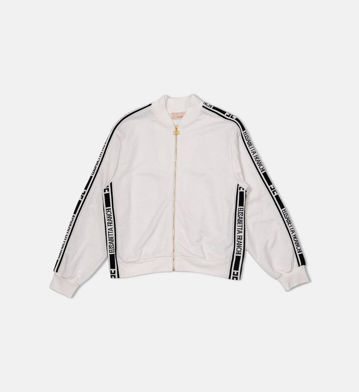 La Mia Bambina Stripe-print Jacket, Packshot View