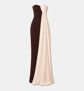 AAVVA Strapless Draped Panel Gown, Packshot View