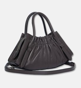 Marc Jacobs Lamb Leather Top Handle Handbag, Aluminum, Packshot View