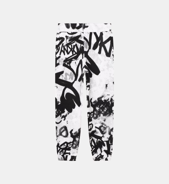 Boy Fancy Graffiti-print Trousers