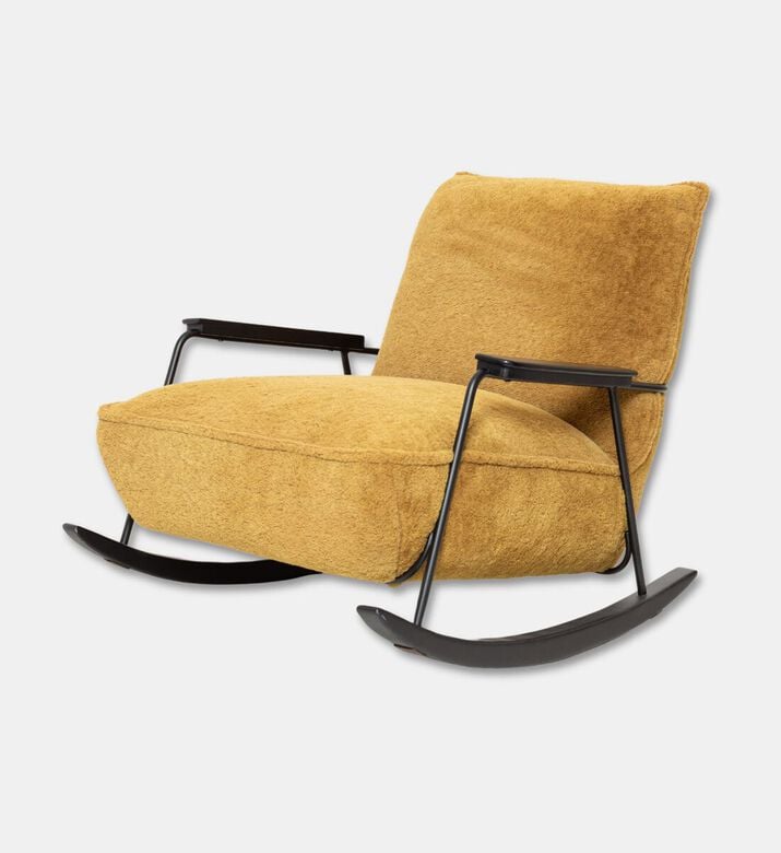 Home Deco and More Faux Fur Rocking Chair, Packshot View