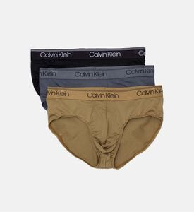 Microfiber Stretch 3-pack Hip Briefs Microfiber Stretch 3-pack Hip Briefs