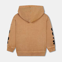 Printed Hooded Organic Cotton Cardigan